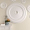 Ekena Millwork Classic Ceiling Medallion (Fits Canopies up to 5 1/2"), 41 1/8"OD x 4"ID x 2 1/8"P, Primed White CM41CL - alternate 4